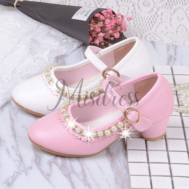 Ivory Junior Bridesmaid Shoes