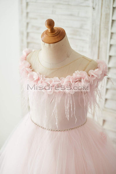 Dress 21-075  Girls ball gown, Pink flower girl dresses, Gowns for girls