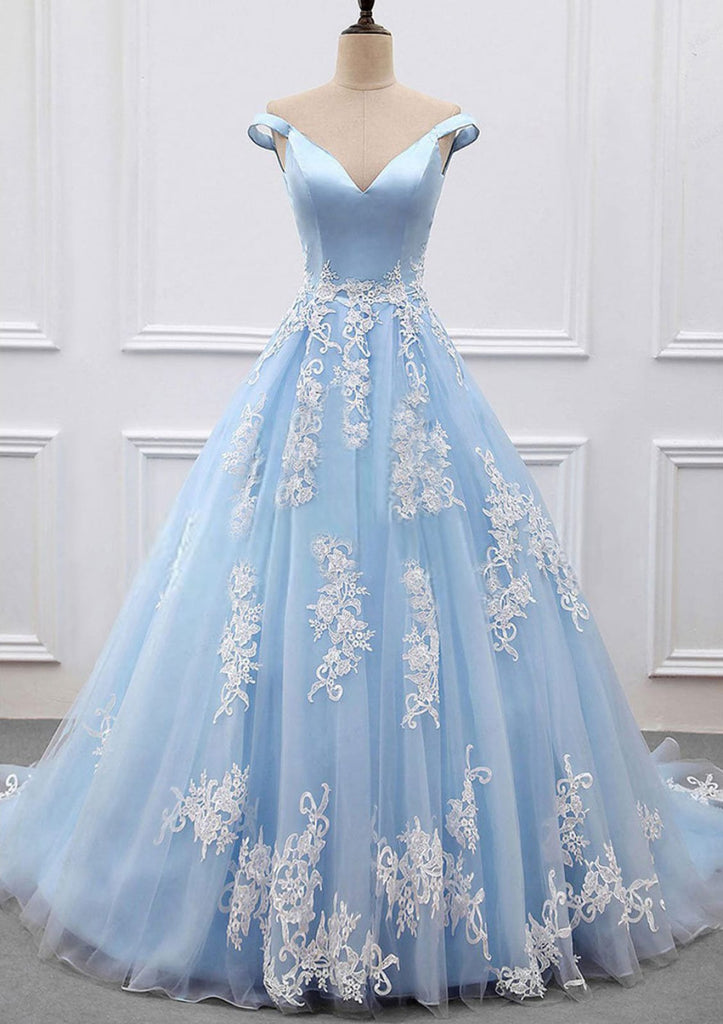 Designer Festive Wear Sky Blue Gown