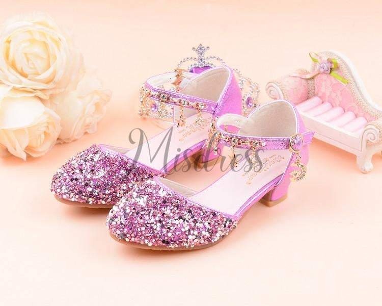  Longitudinalhorse Princess Shoes Girls Heels Princess Dress up  Shoes Little Girl Dress Shoes Cinderella Shoes for Girls Silver : Clothing,  Shoes & Jewelry